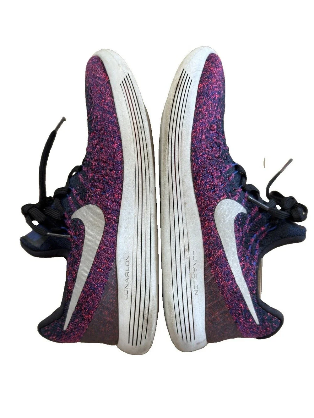 Nike Lunarepic Low Flyknit 2 Women's 7.5 Running Shoes Pink Purple 863779-015